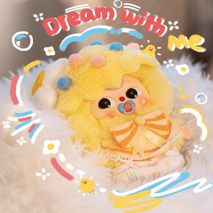 BABY THREE Good Baby Plush Keychain Blind Box Kawaii Bag Charm 8+1 Secret Figure