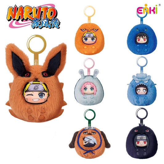 EAKI × Naruto Shippuden “Moe Dudu” Plush Keychain Blind Box Series