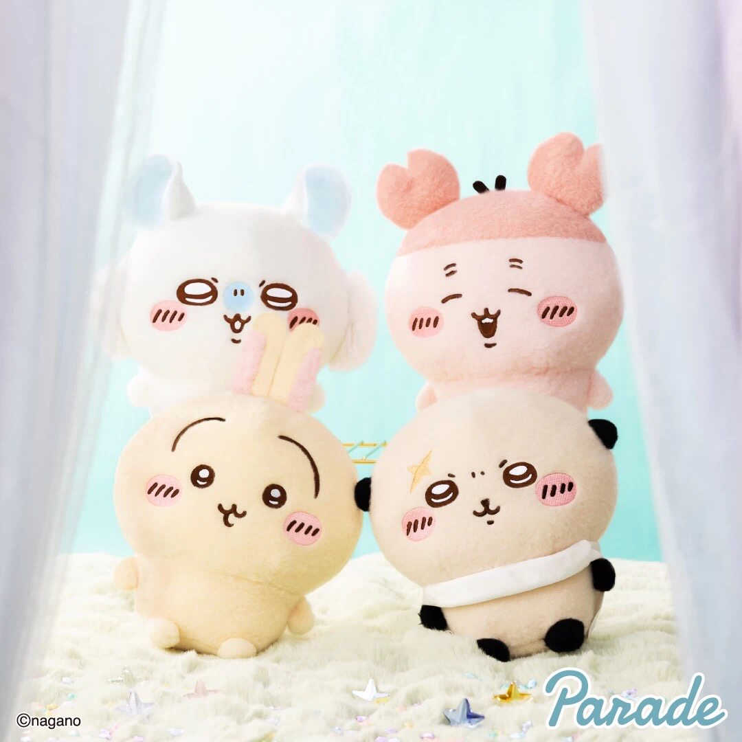 Parade Chiikawa Wool Touch Plush Vol.2 8" Plush Doll – Kurimanju / Rakko