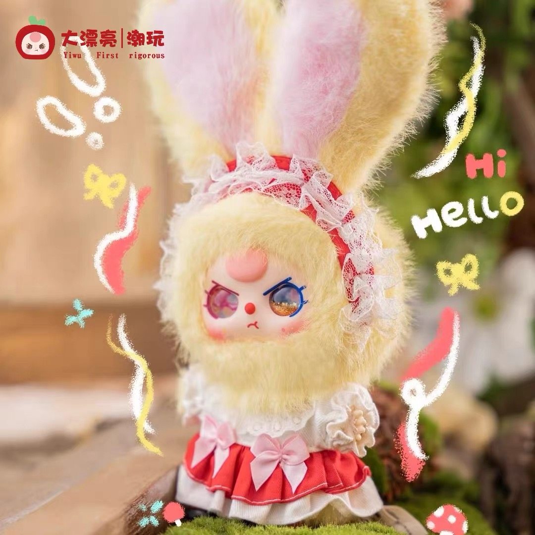 Baby Three Lolita’s Dream Mini Blind Box Plush Vinyl Figure Cute Lolita Style Collectible