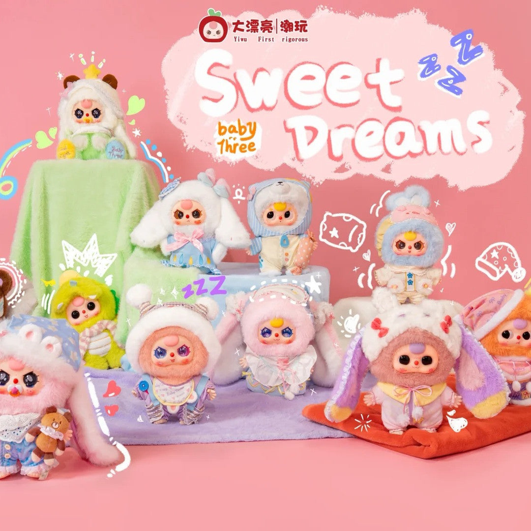 Baby Three Sweet Dream 400% Plush Blind Box Cure Planet 17