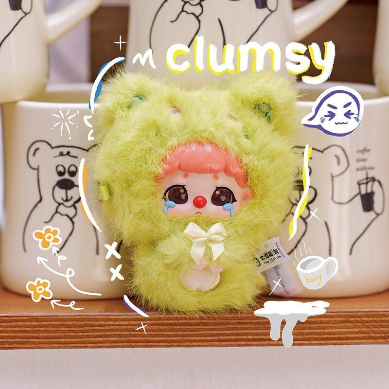 Kiki Plush Zoo Blind Box Keychain Pendant – Kawaii Animal Plush Charm