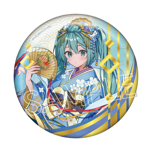Hatsune Miku Hyakki Yako Reien Glitter Can Badge 75mm by TWINCRE