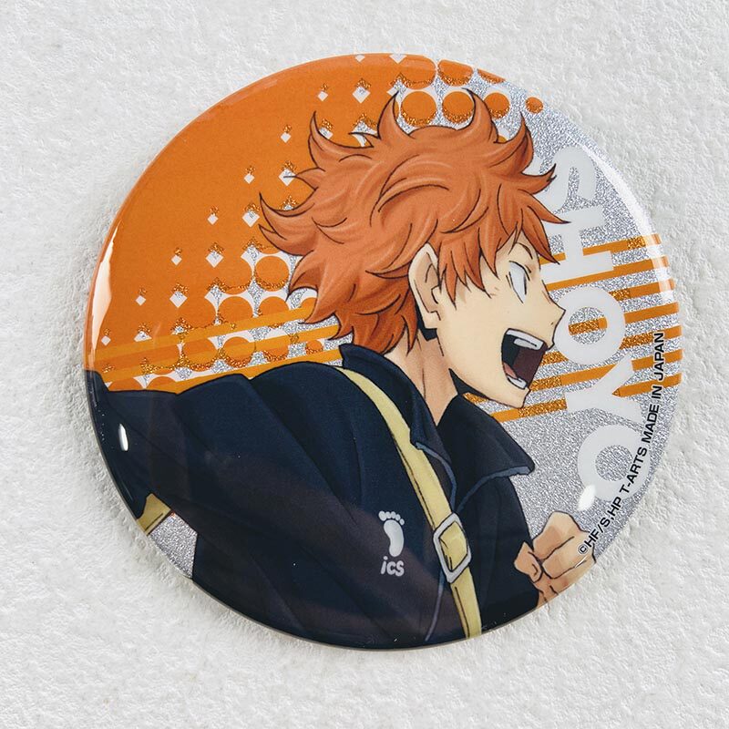Haikyu!! Glitter Can Badge 76mm Vol. Middle Blocker Blind Pack Single / Box of 7
