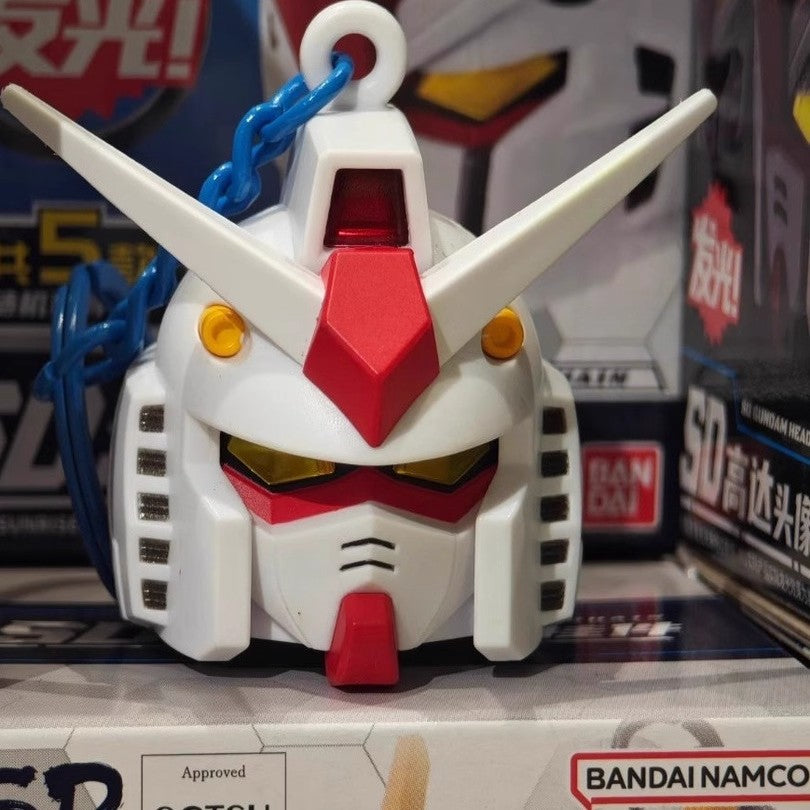 TOPTOY × Bandai SD Gundam Light-Up Head Keychain Blind Box US Seller Fast Shipping