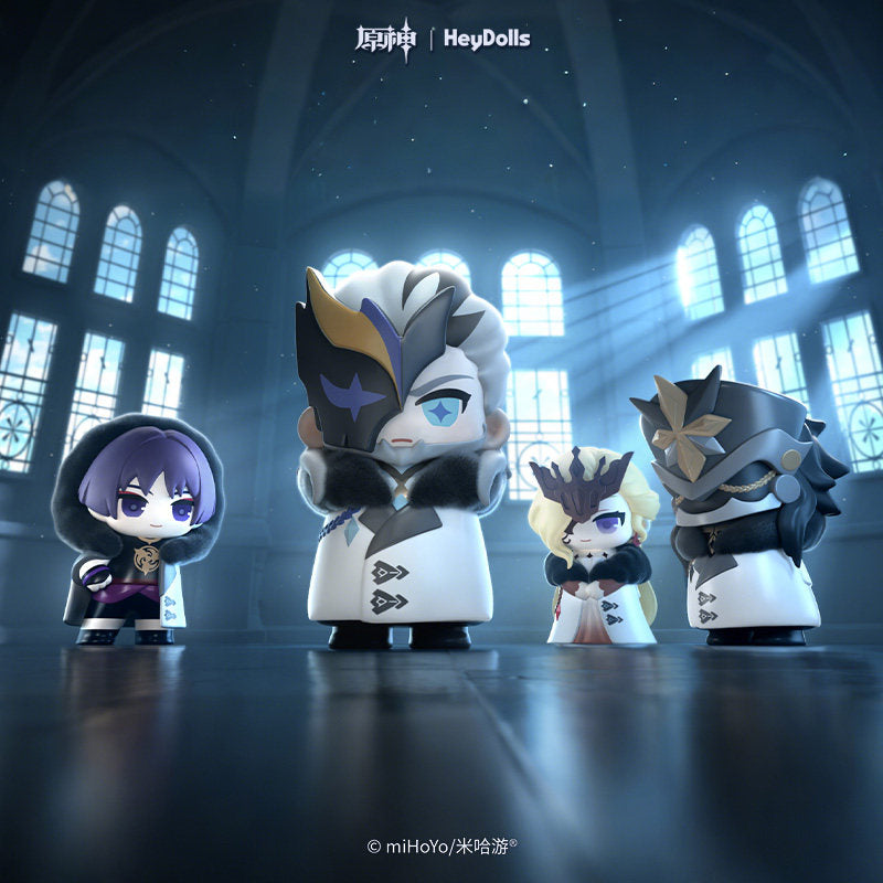 Genshin Impact Fatui Harbingers Chibi Blind Box Figure by HeyDolls