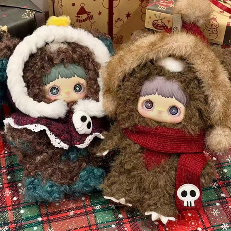 TOPTOY MayMei Tiny Bear Cookie Plush Blind Box Keychain Charm (Approx. 5.5")