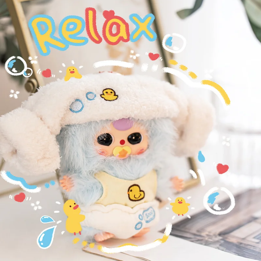 BABY THREE Good Baby Plush Keychain Blind Box Kawaii Bag Charm 8+1 Secret Figure