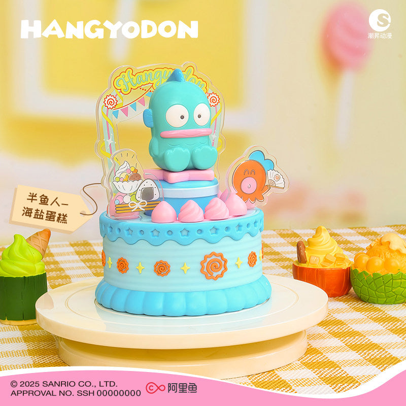 CS Sanrio Sweet Bakery Blind Box LED Figure Desk Display Collectible