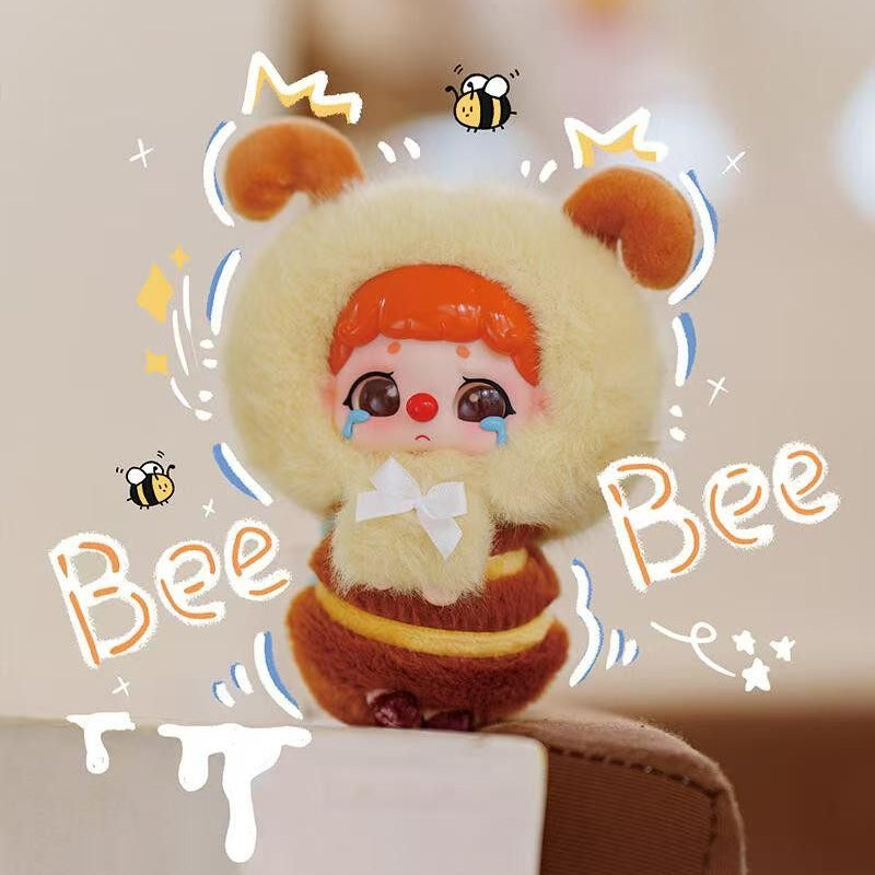 Kiki Plush Zoo Blind Box Keychain Pendant – Kawaii Animal Plush Charm