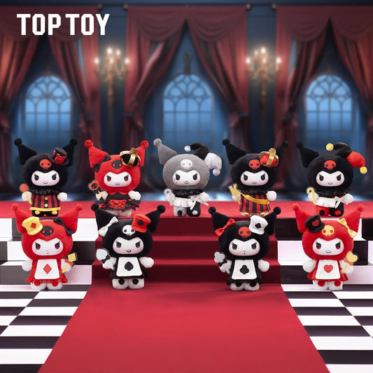 TOPTOY Sanrio Kuromi Poker Kingdom Plush Keychain Blind Box