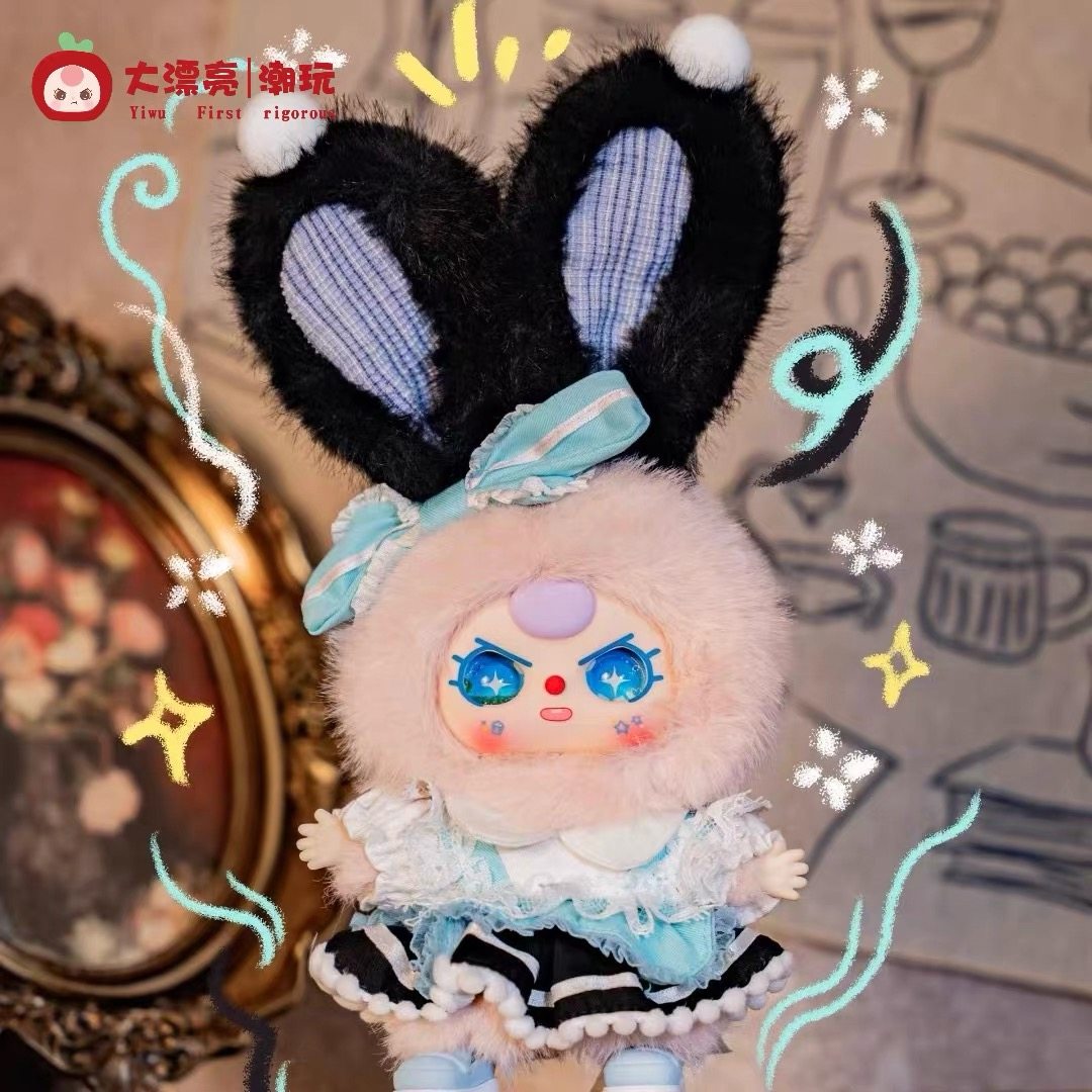 Baby Three Lolita’s Dream Mini Blind Box Plush Vinyl Figure Cute Lolita Style Collectible