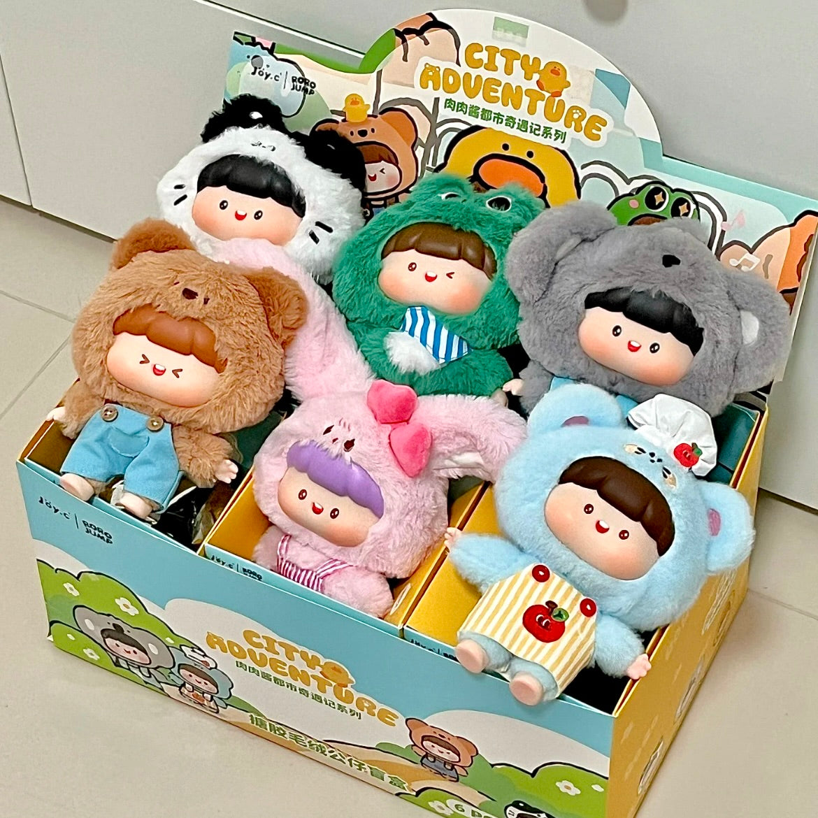 ROROJUMP City Adventure Plush Blind Box Mystery Mini – US Seller Fast Ship