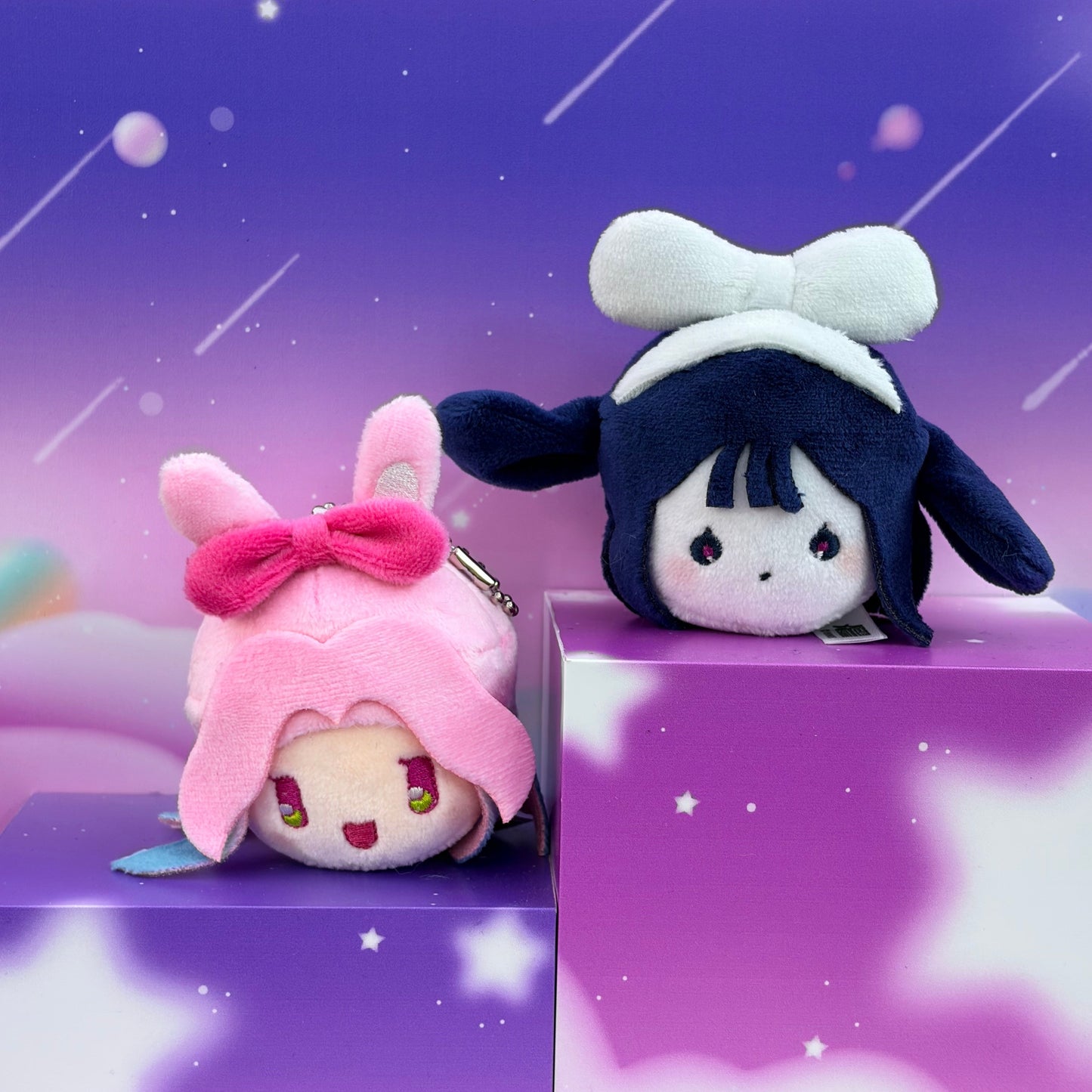 Alien Stage Bunny Dango Head Plush Keychain Blind Box AET Official