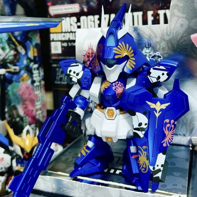 MSN-04 Sazabi Ver. Meilin Panda Chinese Style SD Mecha Blind Box Figure