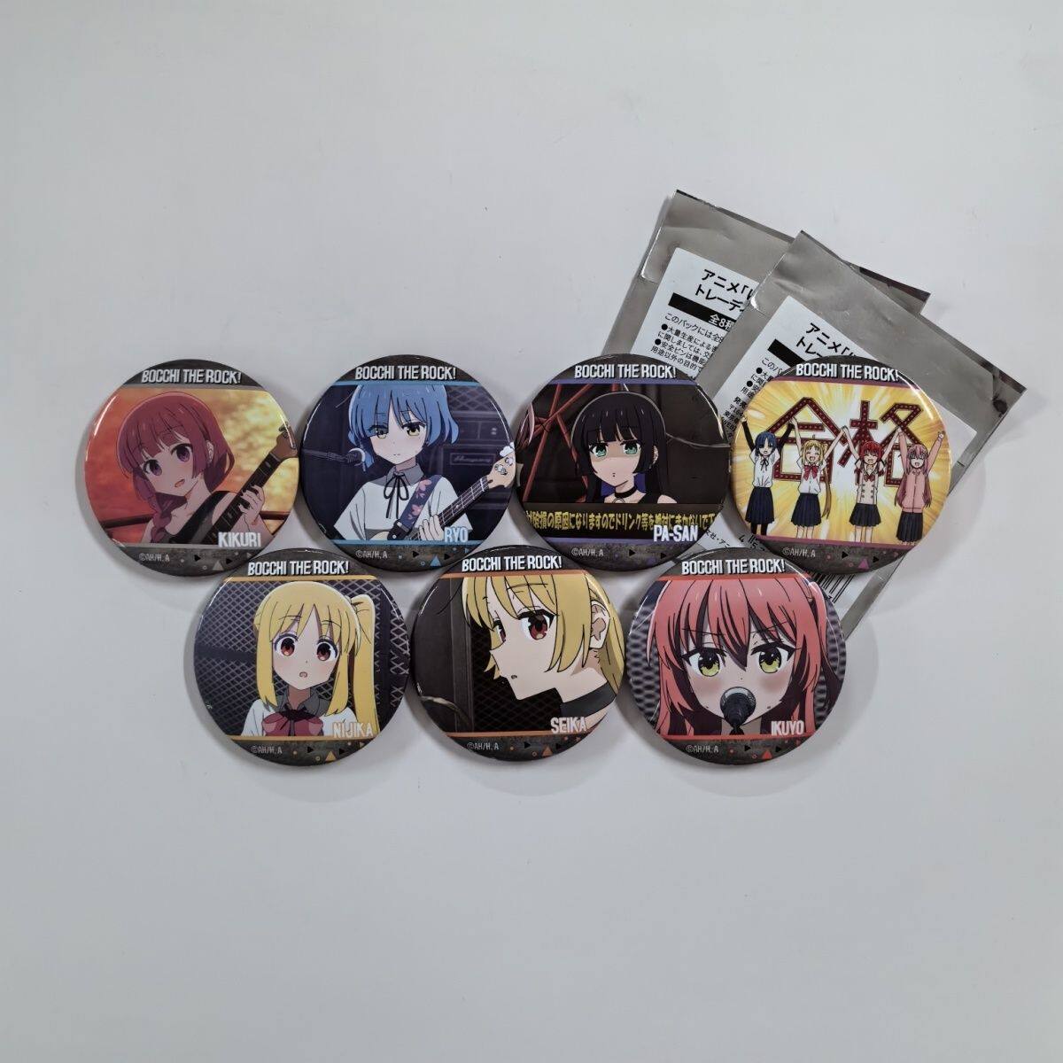 Bocchi the Rock Trading Can Badge Vol.2 Anime Pin Single / Case Pack 8pcs