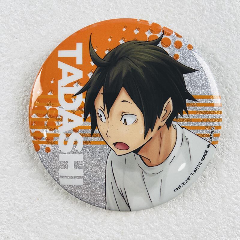 Haikyu!! Glitter Can Badge 76mm Vol. Middle Blocker Blind Pack Single / Box of 7