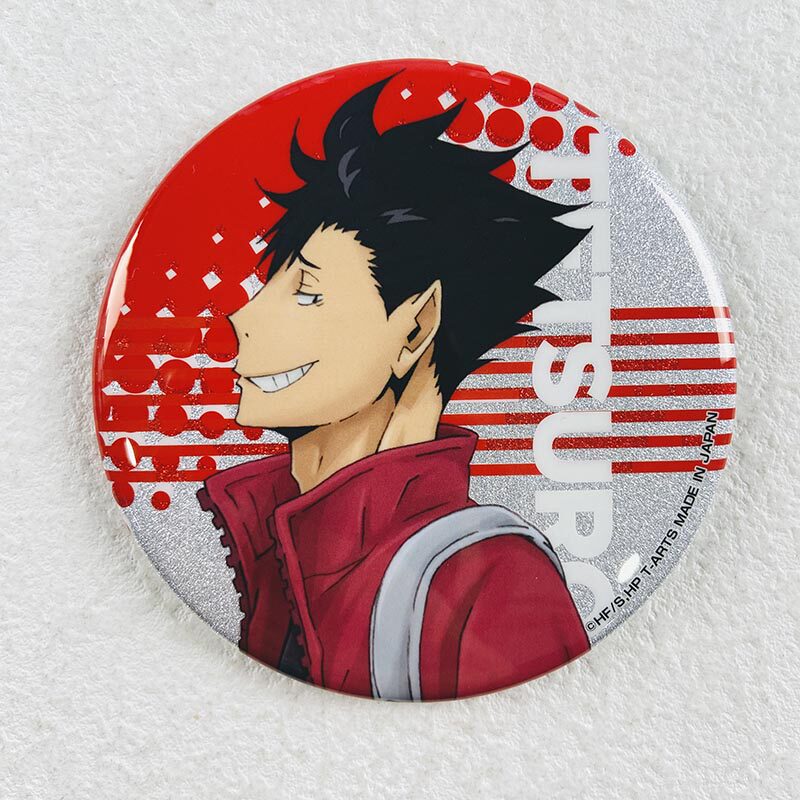 Haikyu!! Glitter Can Badge 76mm Vol. Middle Blocker Blind Pack Single / Box of 7