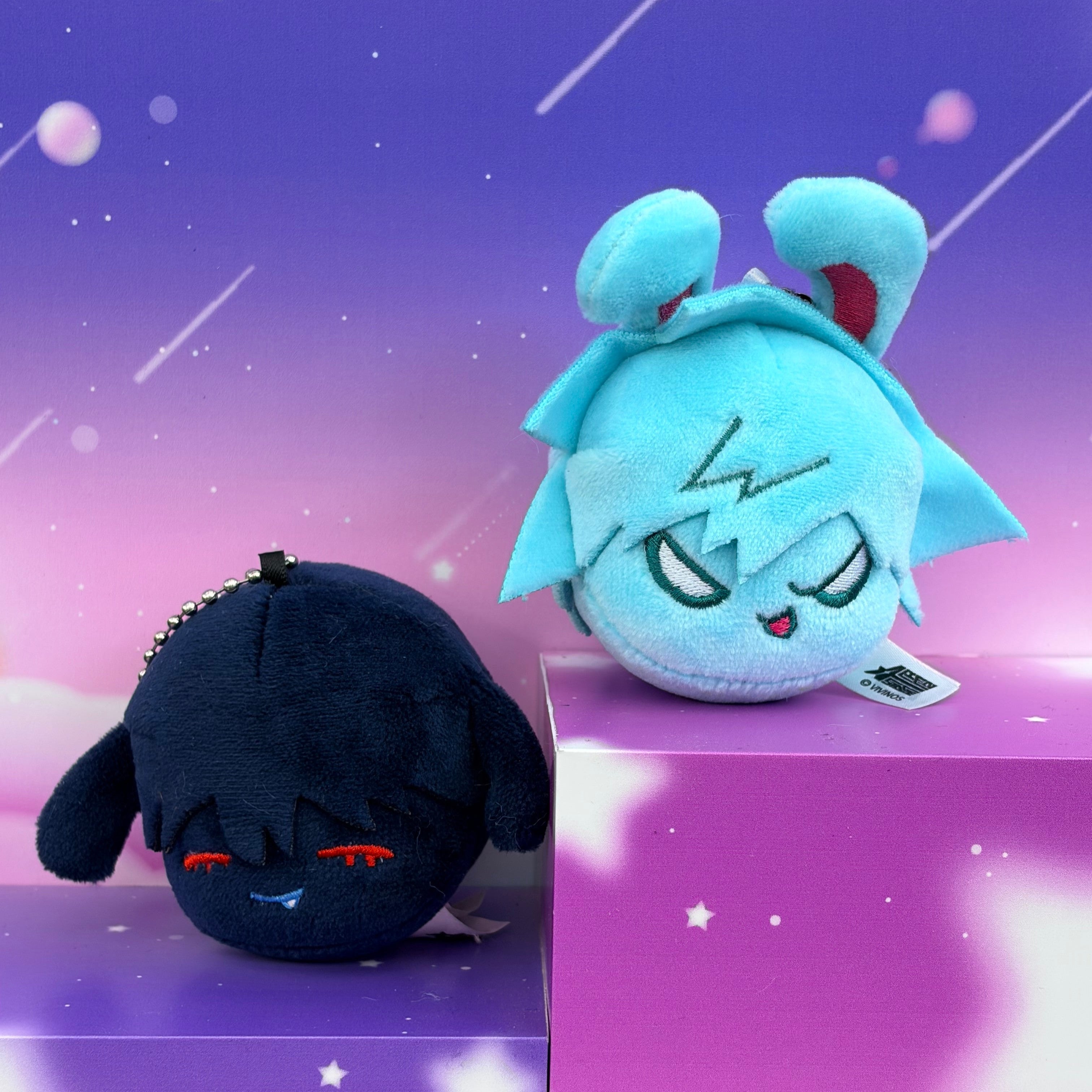 Alien Stage Bunny Dango Head Plush Keychain Blind Box AET Official
