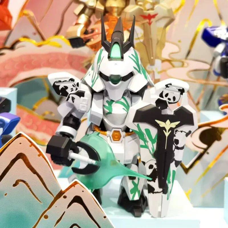 MSN-04 Sazabi Ver. Meilin Panda Chinese Style SD Mecha Blind Box Figure
