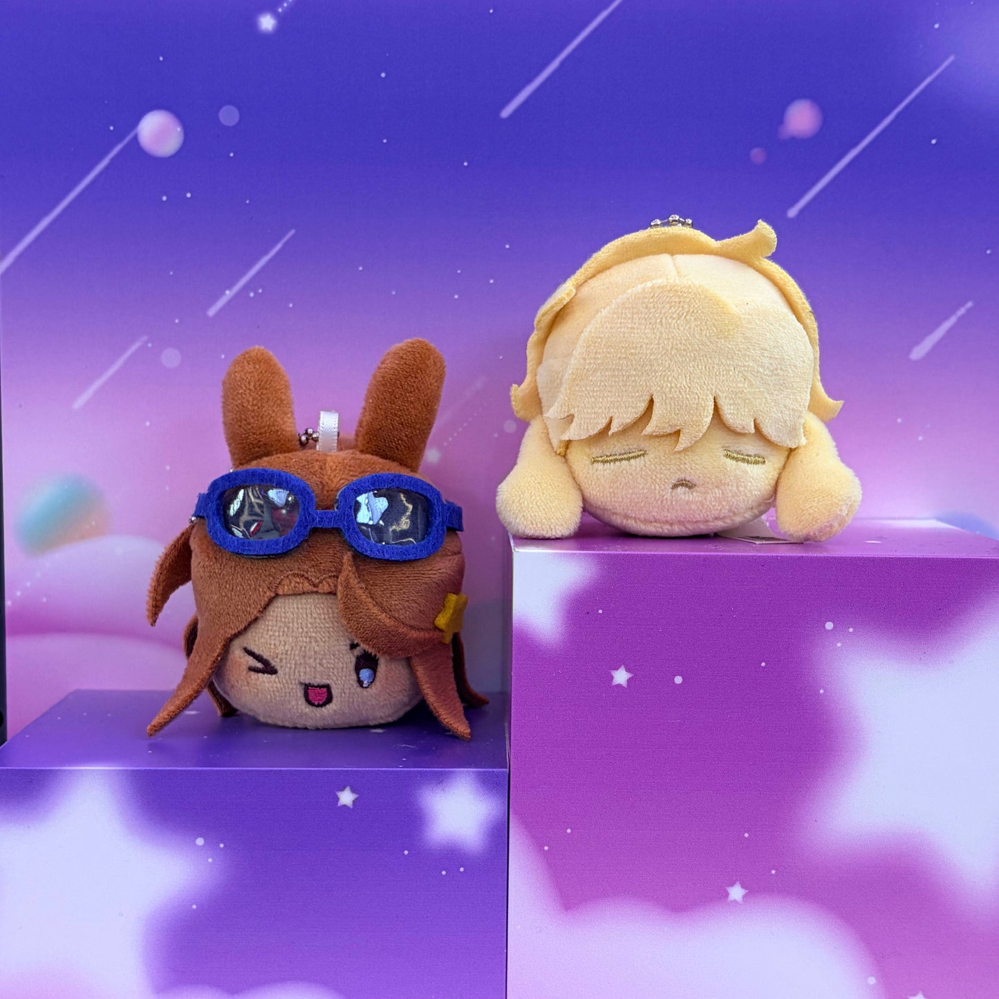 Alien Stage Bunny Dango Head Plush Keychain Blind Box AET Official