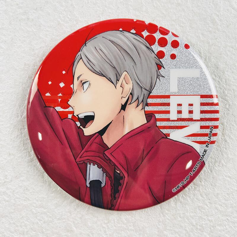 Haikyu!! Glitter Can Badge 76mm Vol. Middle Blocker Blind Pack Single / Box of 7