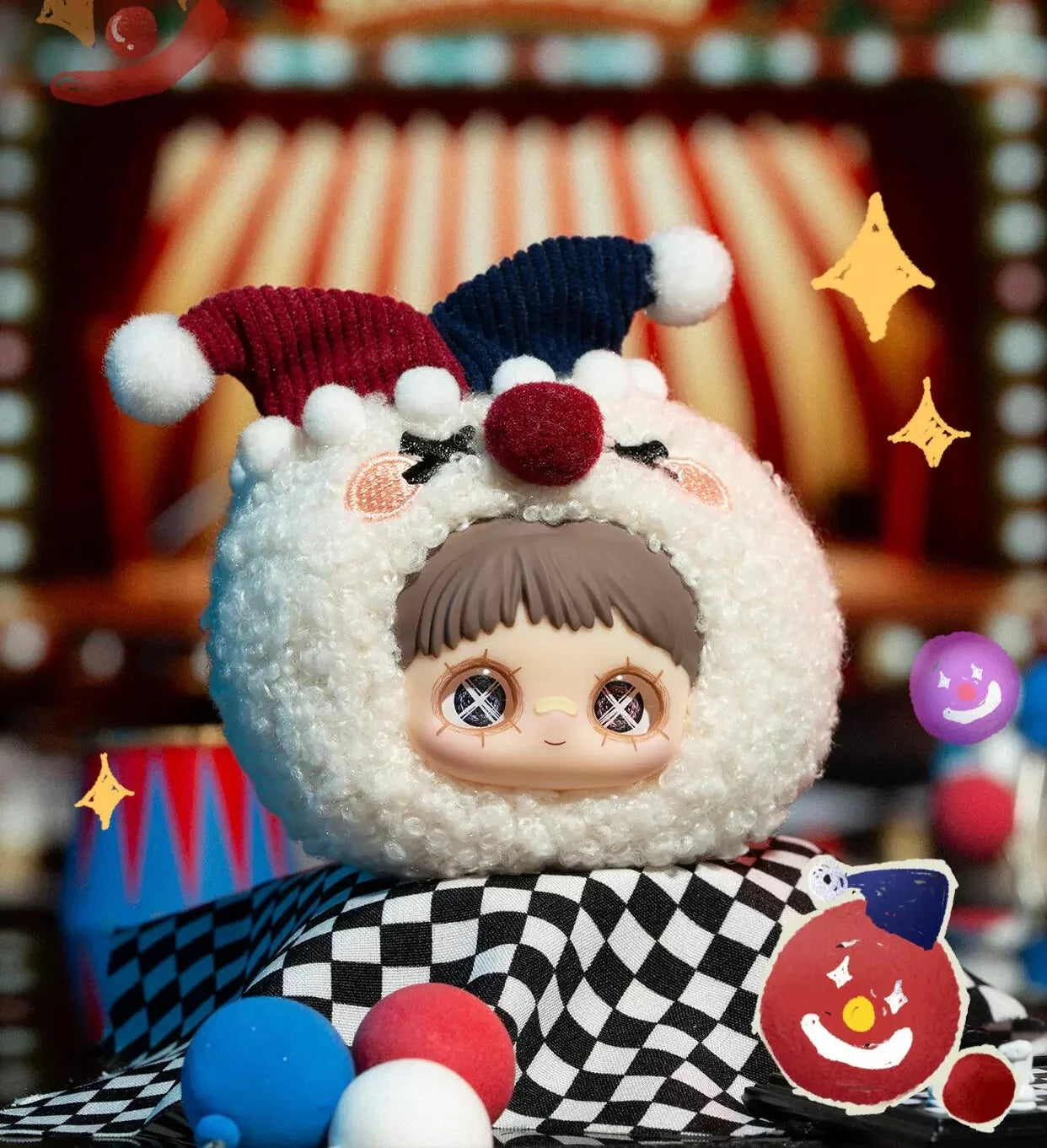 TOP TOY  Maymei Crazy Circus Series Plush Blind Box US Seller Fast Shipping 15 Designs