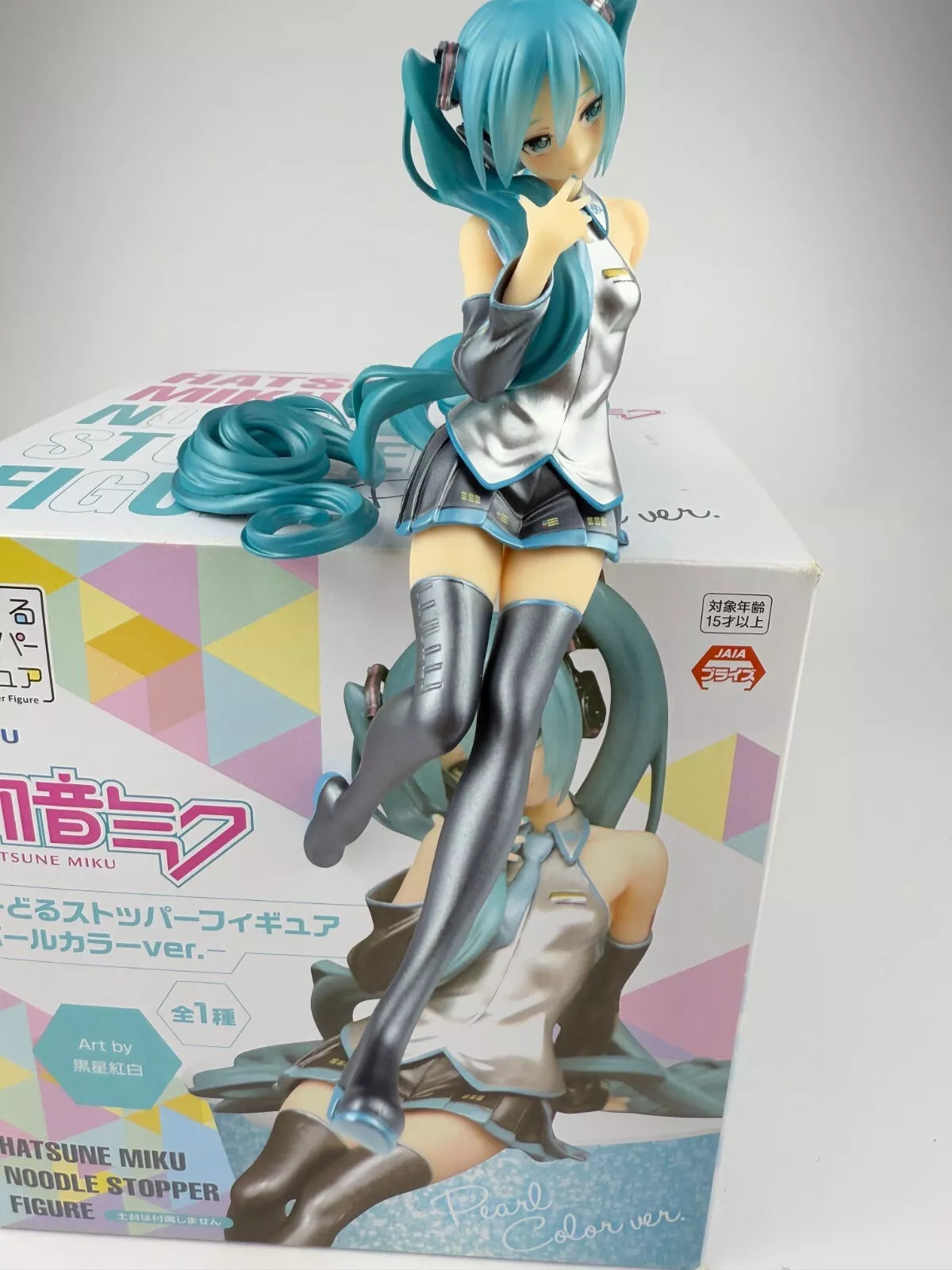 Hatsune Miku - Noodle Stopper Figure - Pearl Color Ver. | FuRyu Official Licensed Collectible