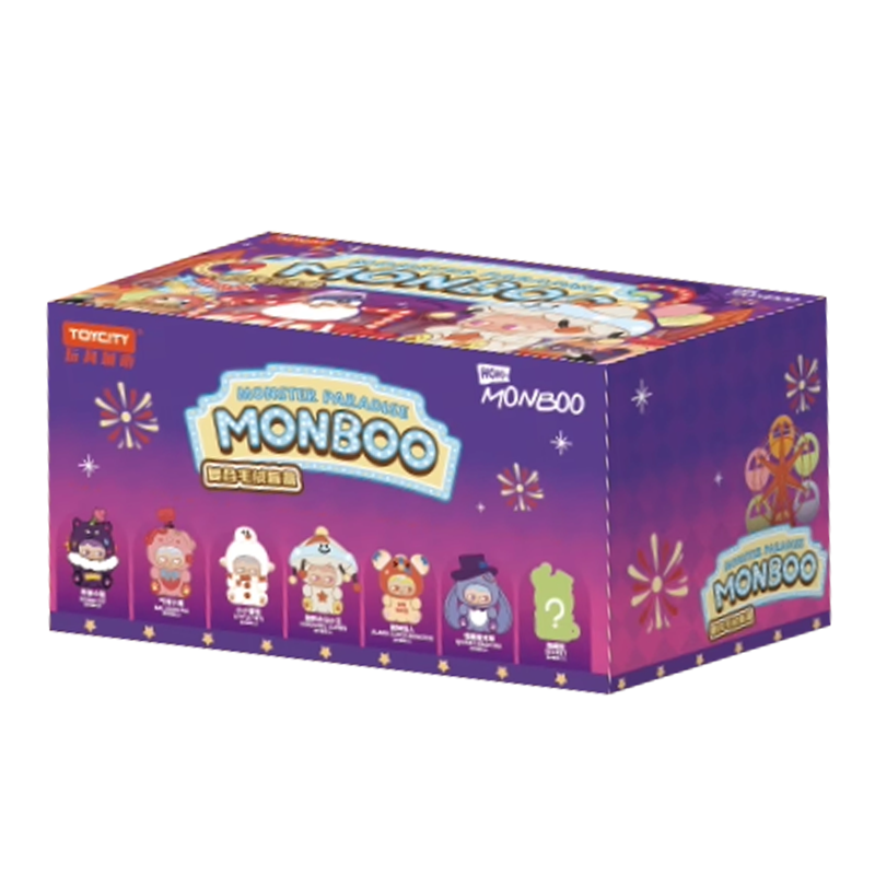TOYCITY MONBOO Monster Paradise Plush Blind Box Figure Mystery Box 6.1"