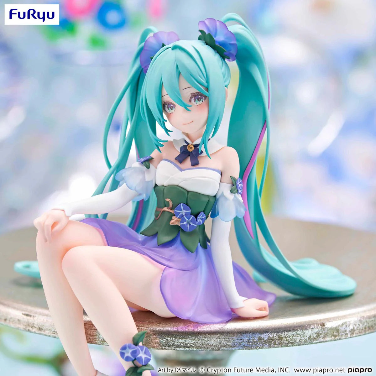 FuRyu Hatsune Miku Noodle Stopper Figure - Flower Fairy - Morning Glory