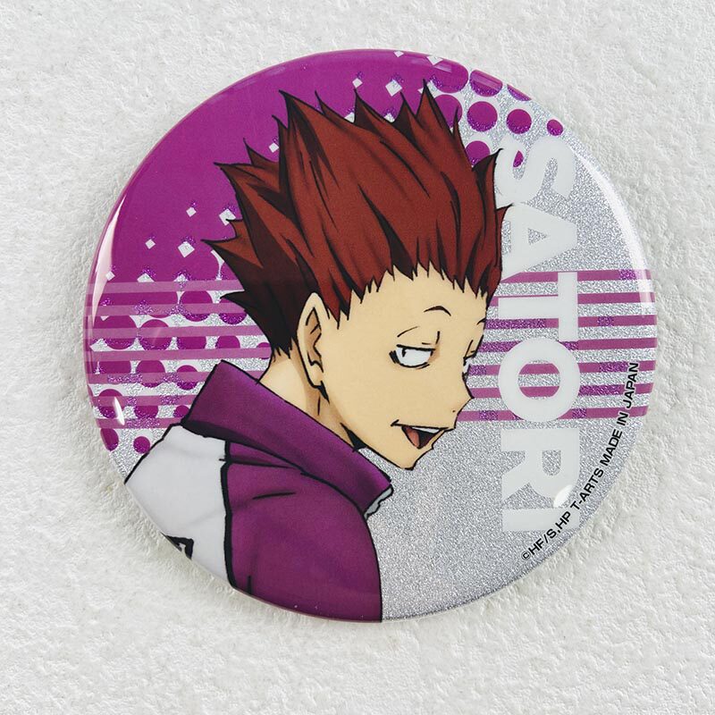 Haikyu!! Glitter Can Badge 76mm Vol. Middle Blocker Blind Pack Single / Box of 7