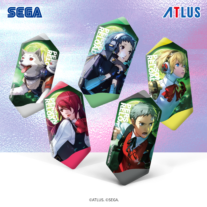 SEGA ATLUS Persona 3 Reload Type E Tinplate Badge Blind Bag
