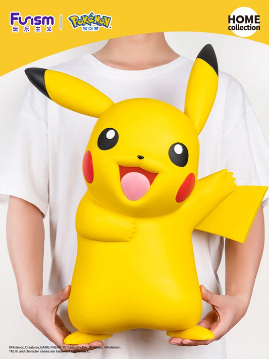 FUNISM Pokémon - Giant Pikachu Soft Vinyl Figure - 19.7 inches Life-Size Model