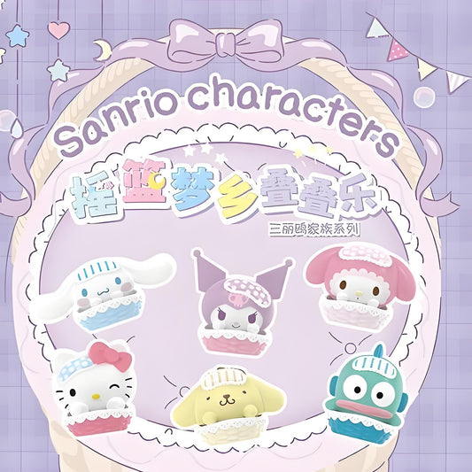 Sanrio Cinnamoroll Family Cradle Dreamland Stackable Blind Box Figures