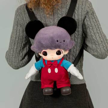 POP MART DIMOO WORLD × DISNEY Series-Mickey Vinyl Plush Bag 100% Authentic