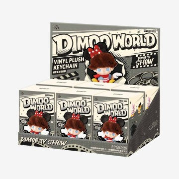 POP MART DIMOO WORLD × DISNEY Series-Vinyl Plush Keychain Blind Box