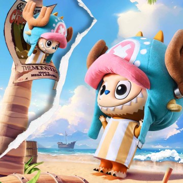 POP MART MEGA LABUBU 400% TONY TONY CHOPPER 100% Authentic US Seller