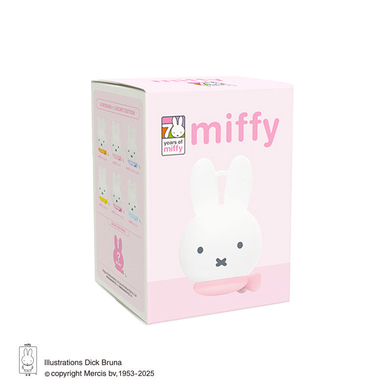 Miffy Silicone Coin Pouch Blind Box Keychain Zipper Bag Charm 6+1 Secret