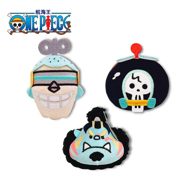 ONE PIECE Dango Plush Keychain Blind Box 3.15in Official Toei