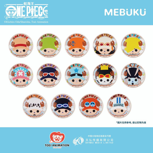 MEBUKU One Piece COSPER PU Badge Blind Bag (1 Random) 14 Designs Chopper