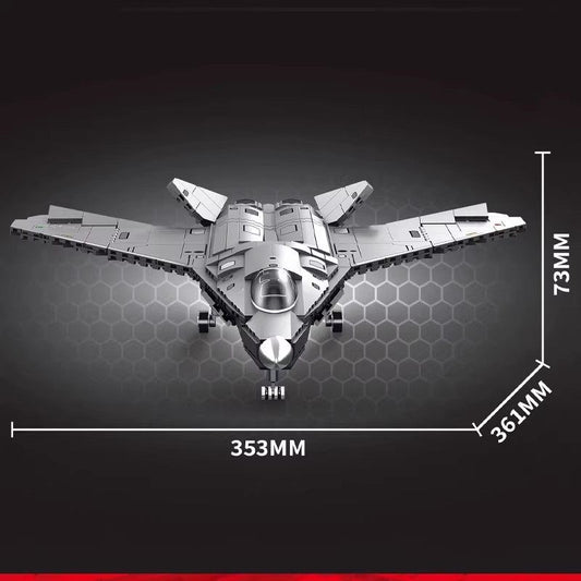 SEMBO Block 202280 J-50 6th Gen Fighter Jet 734pcs 1:60 Building Set