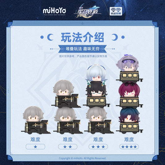 Honkai: Star Rail Stack Toy Blind Bag Mini Figure + Train Base Vol.1