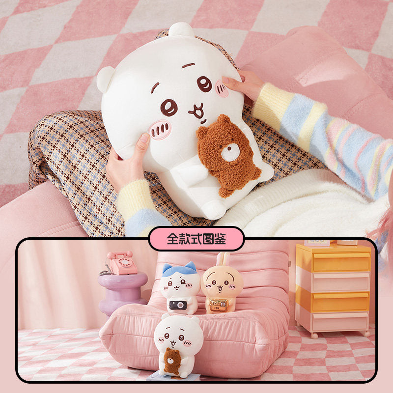 MINISO x Chiikawa Prop Sitting Plush Doll Choose Chiikawa Hachiware Usagi