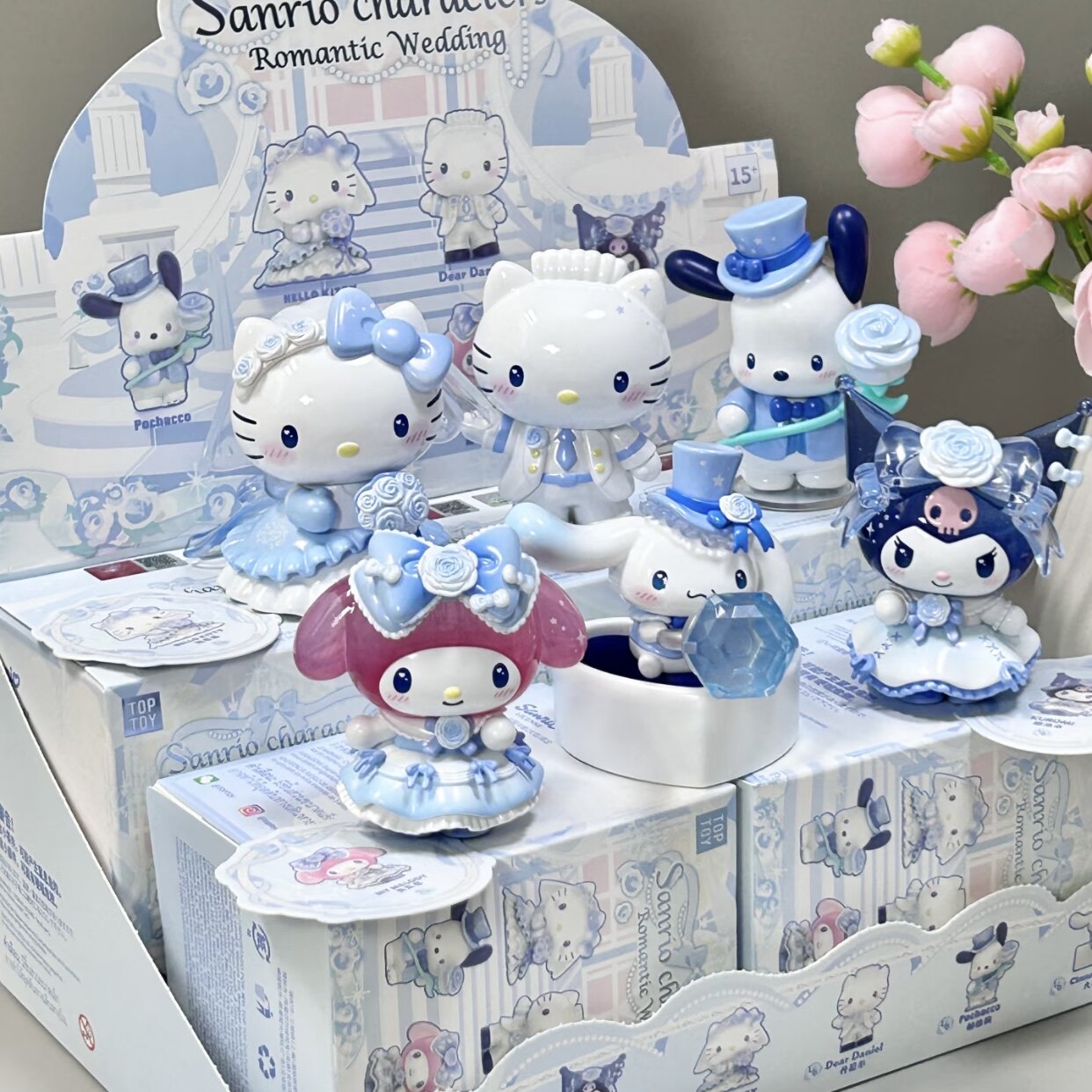 TOPTOY Sanrio Romantic Wedding Blind Box Figure (1pc) Authentic PVC 3.15 in