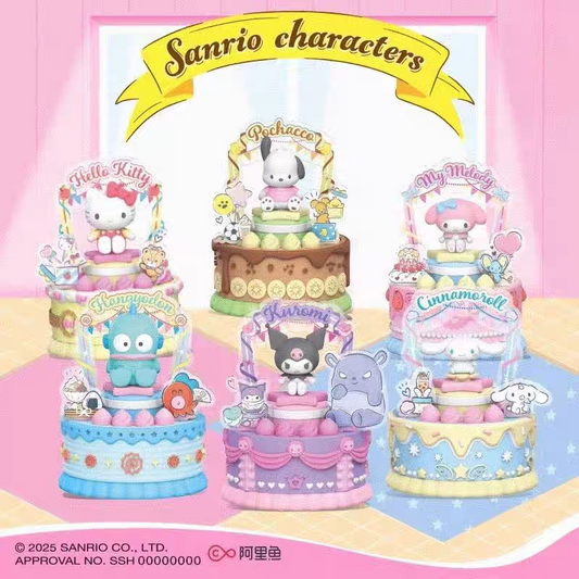 Sanrio Sweet Bakery Blind Box Light  – 6 Styles Hello Kitty, Kuromi, My Melody