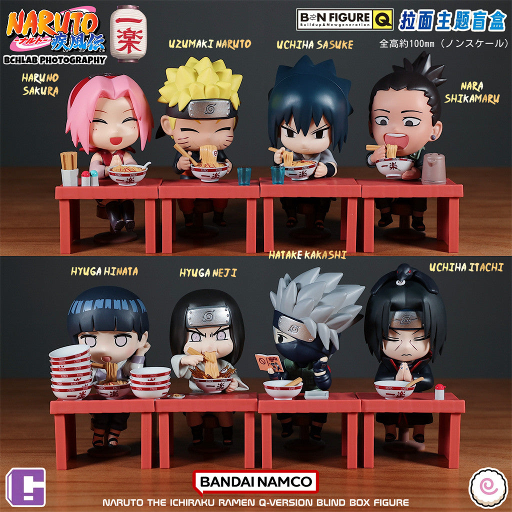 BANDAI Naruto Shippuden Ichiraku Ramen Blind Box Figure Random US