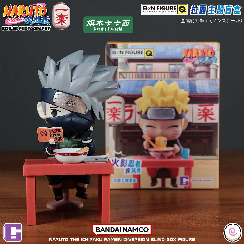 BANDAI Naruto Shippuden Ichiraku Ramen Blind Box Figure Random US