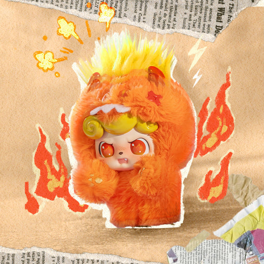 JOTOYS Q.Kid Emotional Hairy Monsters Plush Blind Box Figure Random US