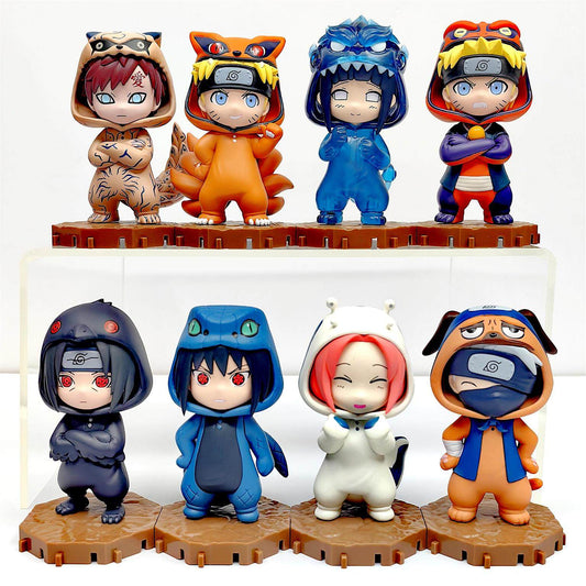 BN Figure Q Naruto Shippuden Pajamars Series Blind Box Mini Figure
