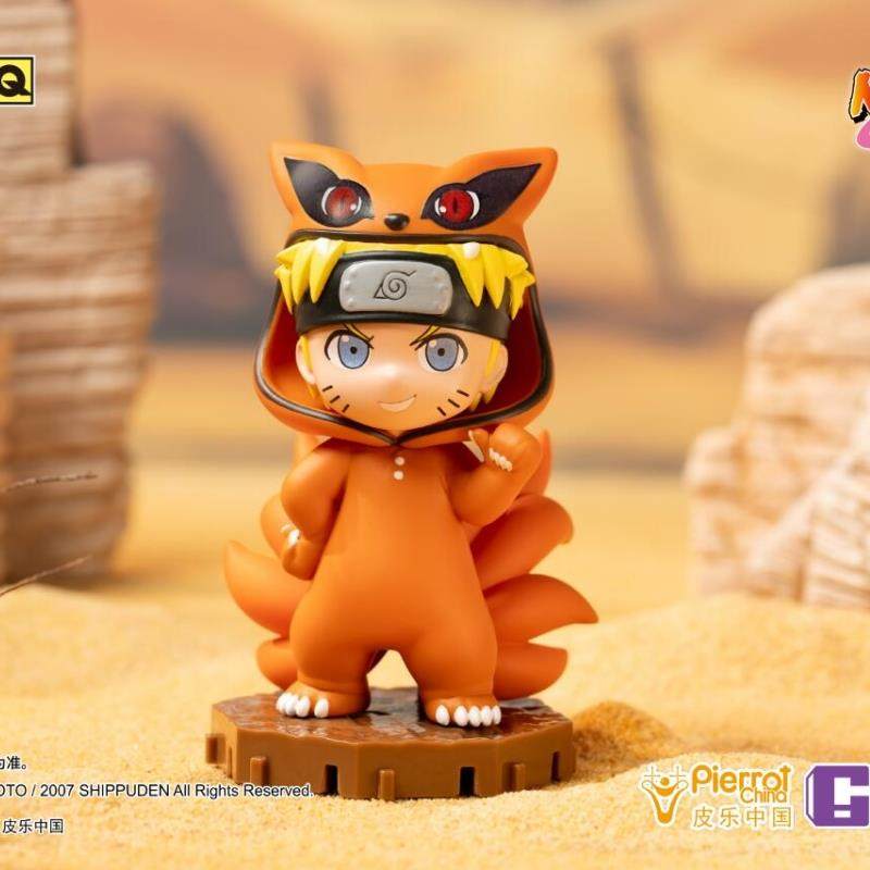 BN Figure Q Naruto Shippuden Pajamars Series Blind Box Mini Figure